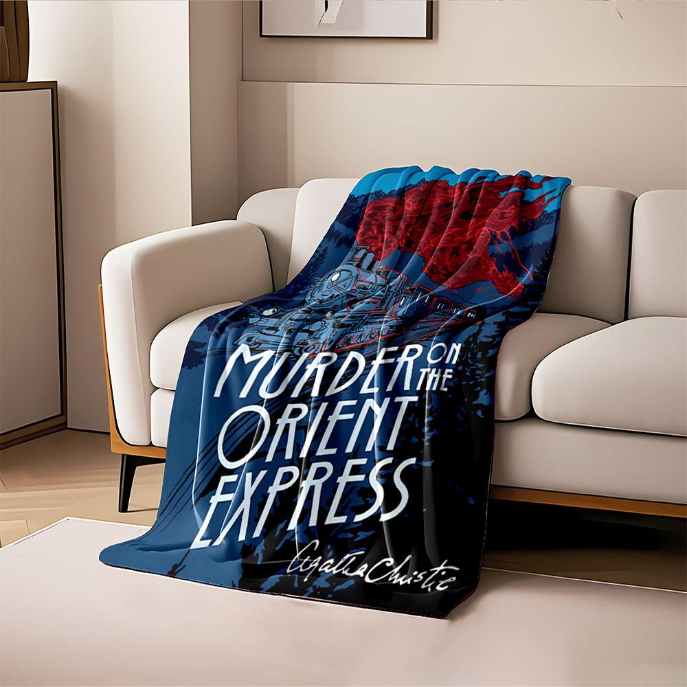 Murder on the Orient Express Blanket for all seasons blanket lunch break throw gift