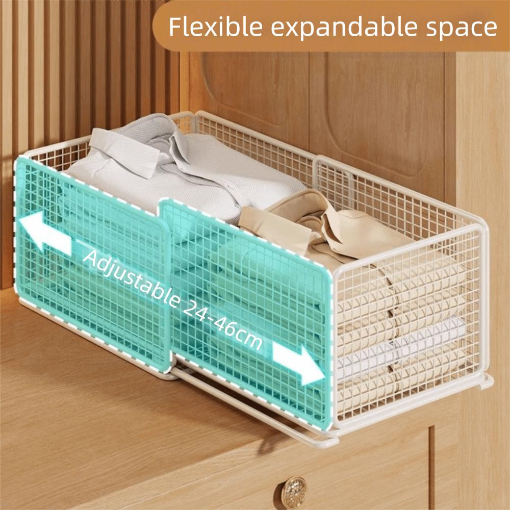 Layered Design Wardrobe Storage Rack Expandable Wardrobe Organizer Kitchen Cabinet