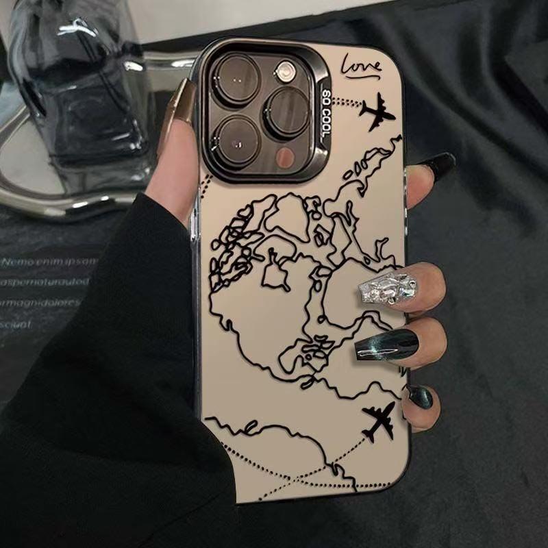 Персонализированный чехол для iPhone 17 в авиационной тематике, для новых моделей iPhone 15 Pro Max/14, стильный 13 Pro/12 16E
