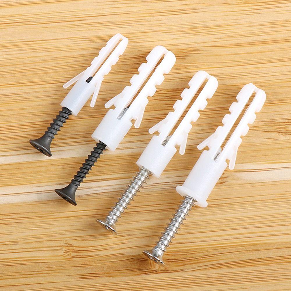 Настенная заглушка для дома, пробитая винтовым дюбелем, анкер для гипсокартона, расширяющийся гвоздь-болт, набор расширительных винтов