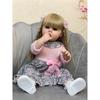 55 CM Full Body Soft Silicone Vinyl Dolls Lifelike Reborn Dolls Princess Toddler Waterproof For Birthday Gifts for Child