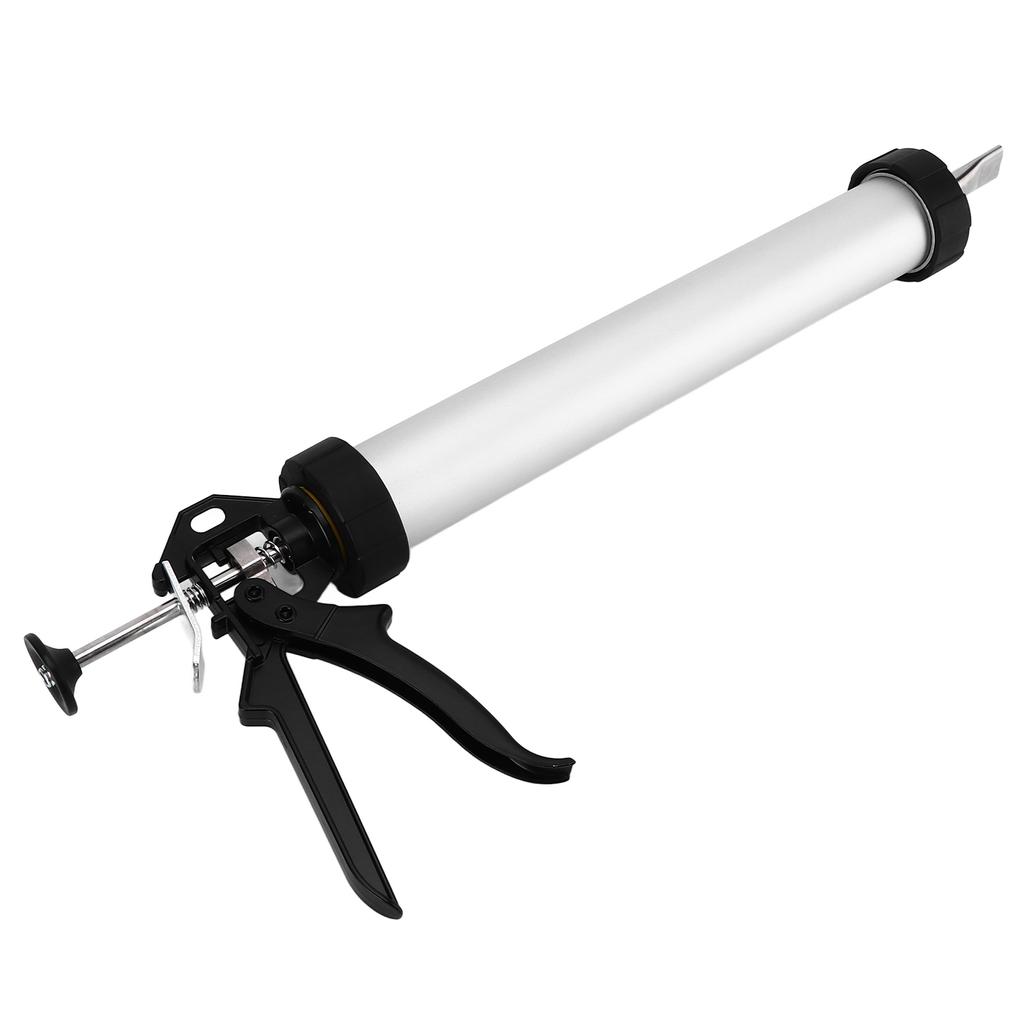 Jerky Gun 15in Beef Stick Maker Easy Cleaning Cooking Tool Set Kit with Round Flat Nozzle