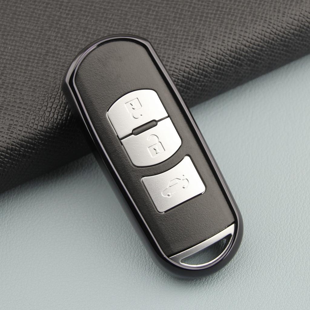 Черный брелок-держатель для Mazda 2 3 6 CX-3 CX-5 CX-9 MX-5 Toyota Yaris iA аксессуары BM GJ DJ KE KF TC