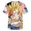Футболка Dragon Ball Одежда Какарот Гоку Супер Сайян Веджета Мода Уличная одежда