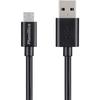 Lot 2 cables pour Alcatel Pixi 4 (6) (8050/8050D) - Cable micro usb Noir 1 Mètre Phonillico