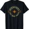 Funny Geocaching Geocachers Just Nerdy Pirates T-Shirt