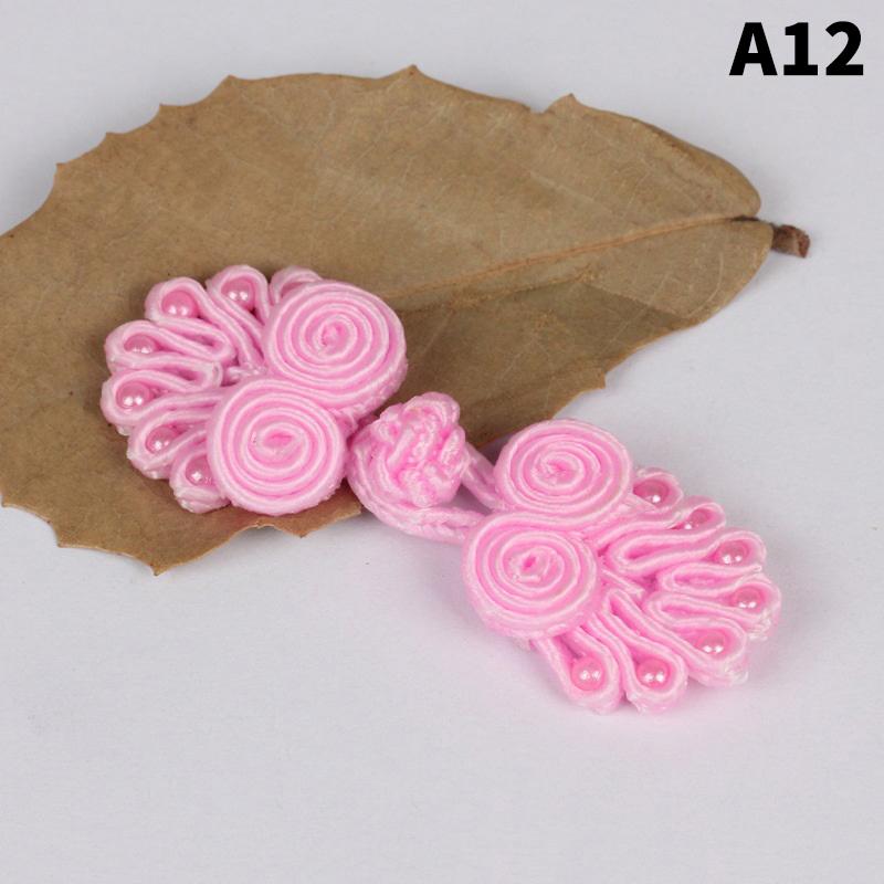 10 шт. нейлоновых пуговиц, китайские пуговицы с узлом, китайские пуговицы ручной работы для костюма «чонсам» в стиле Тан, застежки-узлы