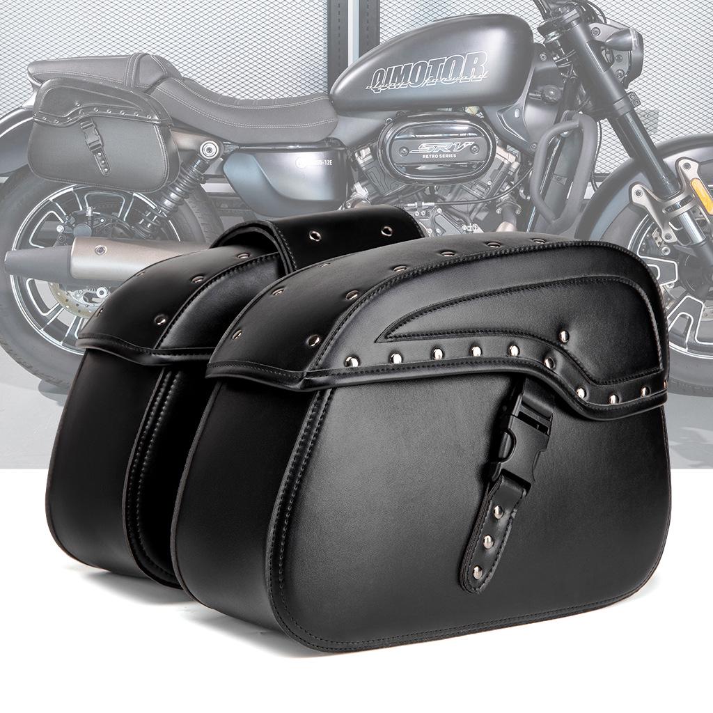 Сумка-седло для мотоцикла Harley Cruiser - Боковая сумка-кофр в европейском и американском стиле, сумка для инструментов