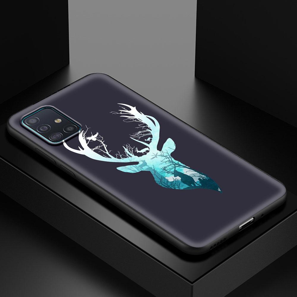 Камуфляжный чехол для телефона с изображением охоты на оленя для Samsung Galaxy A51 A71 A21s A31 A41 M31 A11 M51 A12 M31s A01 A91 M11 A42 A32 5G, чехол