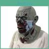 Horrific Zombie Mask Latex Headgear Halloween Party Stage Fashion Performance