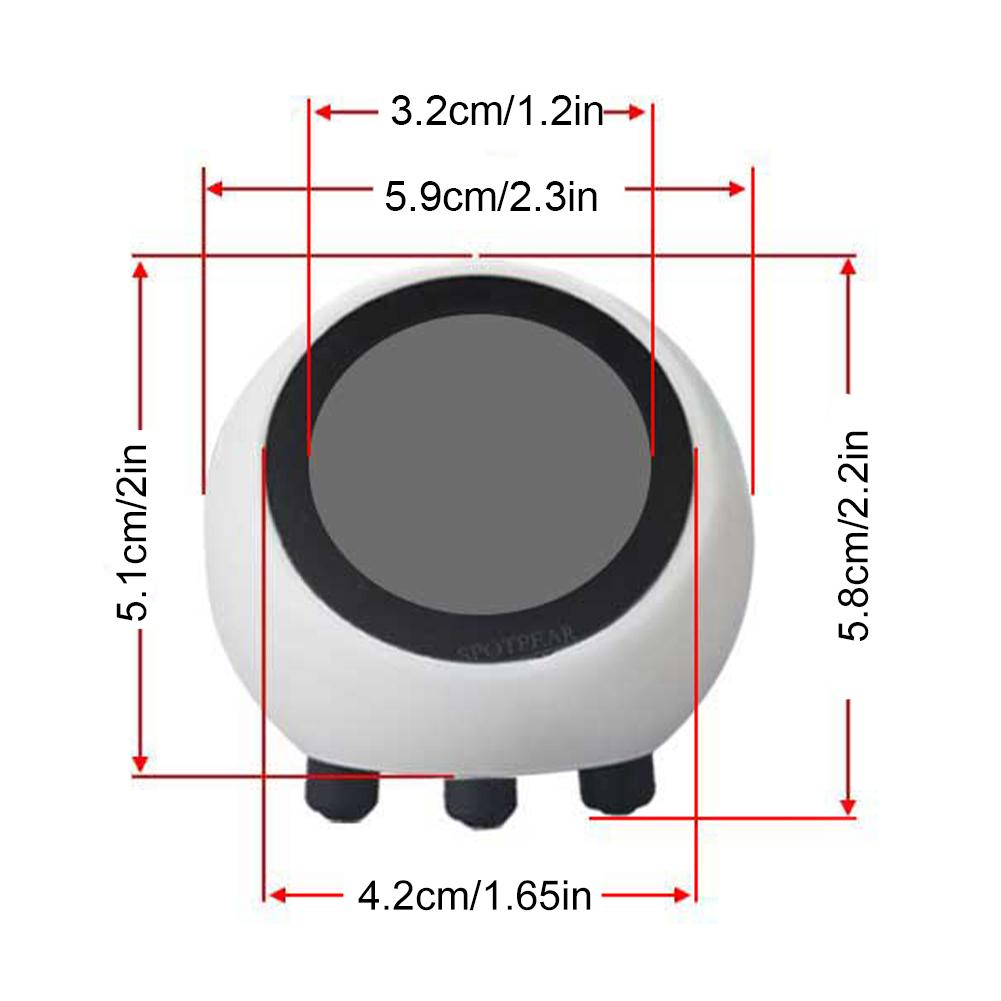 AI Voice Chat Robot 1.28In LCD Screen Mini Robot Tabletop Ornaments Multi-Function Smart DeepSeek Assistant Robot For XiaoZhi