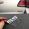 3D Металлический Логотип SS Наклейка на Кузов Автомобиля Значок на Заднюю Крышку Эмблема на Решетку Радиатора Для SS Cam/aro Cru/ze Eq/uinox Bla/zer Аксессуары