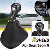 Для Seat Leon II 2005-2012/Seat Toledo III 2004-2009 автомобилей 5/6 скоростной автомобильный рычаг переключения передач ручка с кожаным чехлом
