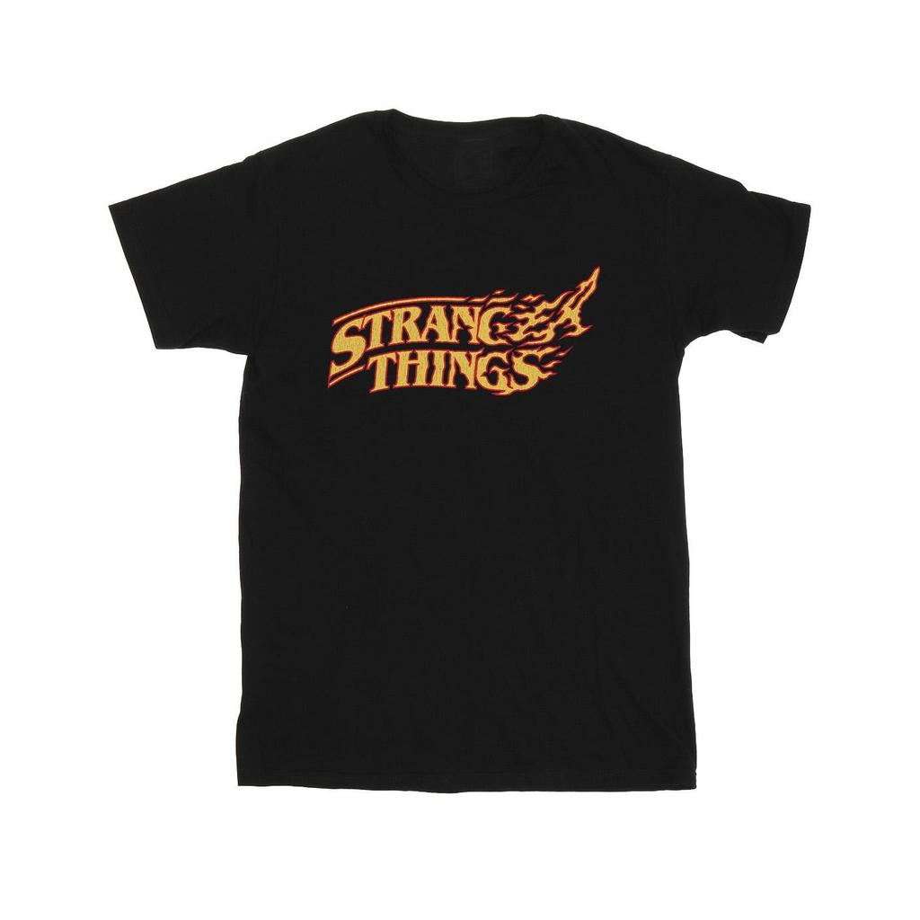 Netflix Mens Stranger Things Logo Breaking T-Shirt