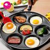 4/7 Cups Pancakes Frying Pans Breakfast Egg Pan Durable Non-stick Pan Holes Cooking Egg Ham Pans Pancak Maker Pan Cookware