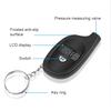 Electronic Tire Pressure Gauge Portable Mini Keychain Style PSI Kpa Bar Pressure Gauge Tire Air Pressure Meter for Vehicle Motorcycle Car
