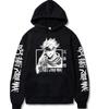 Fashion Winter Sport Jujutsu Kaisen Hoodie Hip Hop Anime Pullovers Tops Loose Long Sleeves Autumn Men Clothing