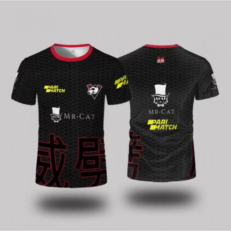 Virtus.Pro Gaming Team T-Shirt CS2 DOTA2 R6 APEX Fans Short Sleeve Breathable Cotton Tee Men Casual