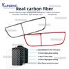 Real Soft Carbon Fiber Sticker For Kia EV6 GT EV 2022 2023 2024 2025 LHD RHD Car Headlight Button Switch Decor Interior Trim