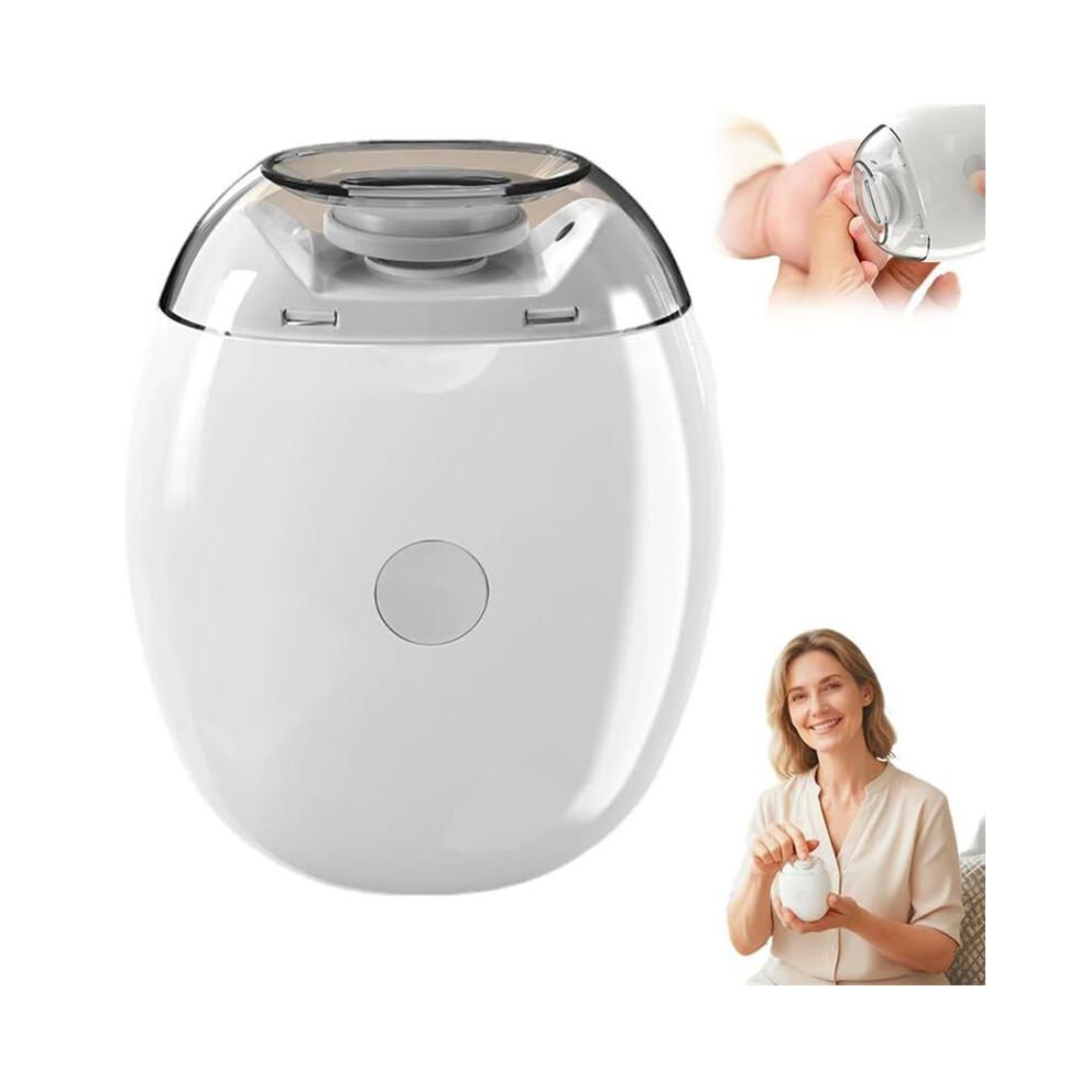 Automatic Electric Nails Clipper,Automatic Fingernail Grinder, Nails Trimmer with Light and Nails Scraps Storage