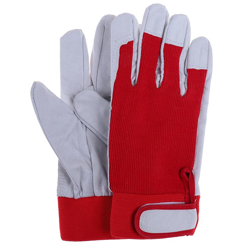 1 Pair Finger Welding Work Gloves Heat Shield Cover Safety Guard Protection