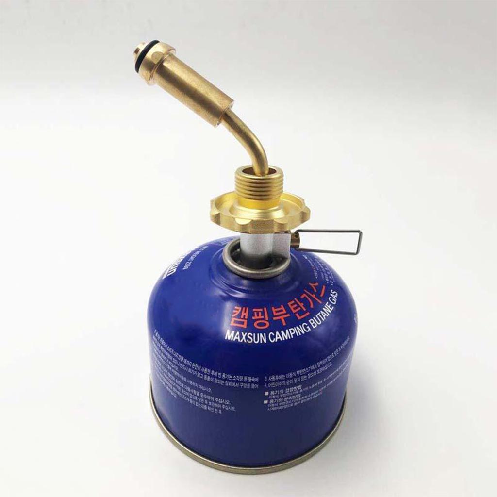 Lightweight Metal Tank Adapter Gas Inflatable Valve for Stove Accessories Home Outdoor Camping