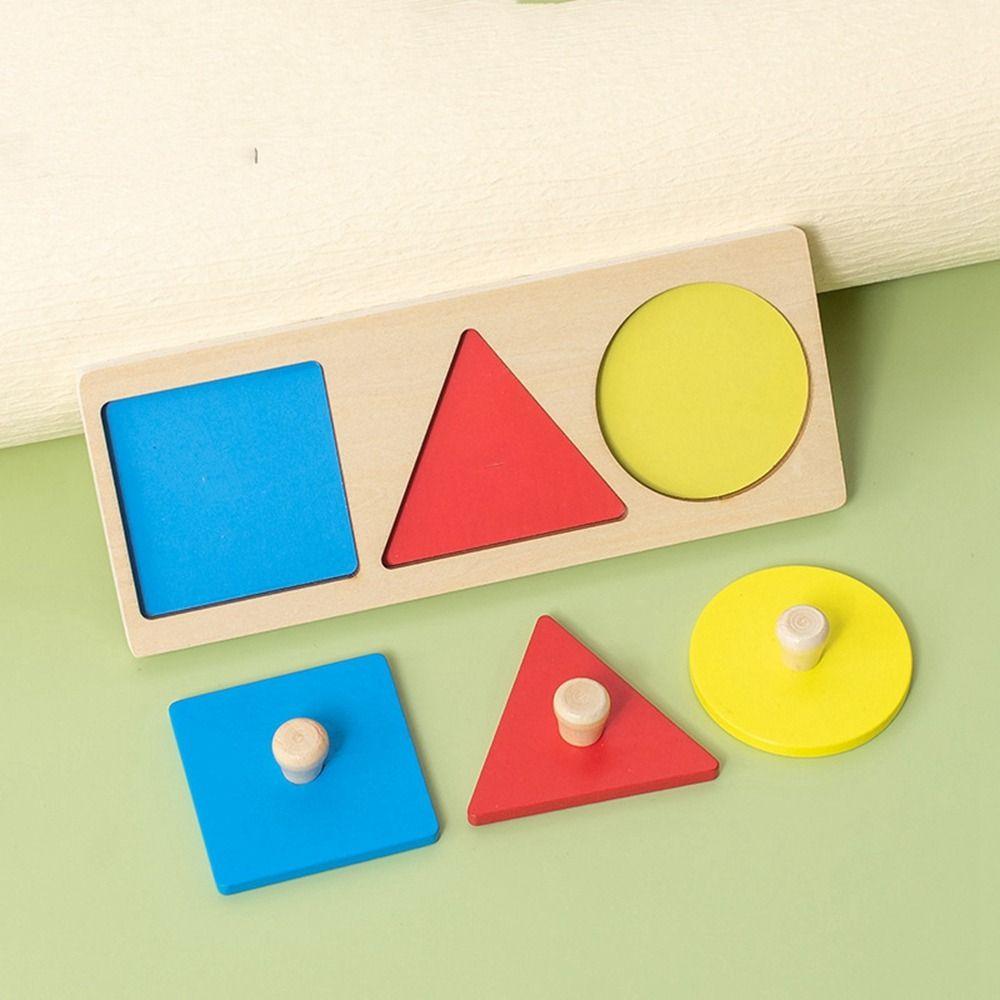 Доска для захвата рук 3D-головоломка Доска для занятий геометрическими фигурами 3D-геометрическая доска