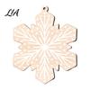 Customizable Holiday Gift Tags Wooden Christmas Snowflake Ornaments, Rustic Xmas Tree Hanging Decorations, Boho Accessories Winter Wonderland