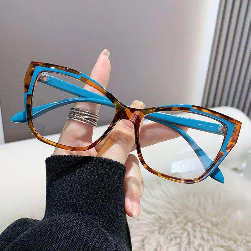 Women Photochromic Eyeglasses Anti-Blue Light Glasses Optical Spectacle Brand Designer Glasses Fashion Square Vintage Eyewear