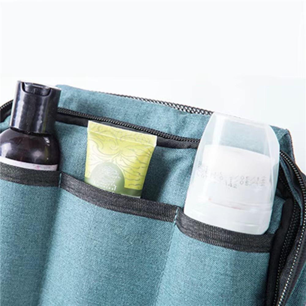 Hanging Hook Hanging Toiletry Bag Large Capacity Travel Cosmetic Bag Wash Organizer