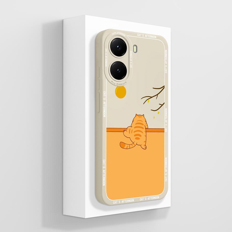 Для Xiaomi Poco X7 X2 X3 GT NFC X5 X6 M4 M5 M6Plus M7 Pro чехол для телефона милый котенок динозавр узор мягкий жидкий силиконовый противоскользящий чехол для Xiaomi Capa