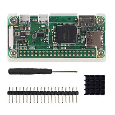 Комплект акрилового чехла 4 в 1 для Raspberry Pi Zero 1.3/W с радиатором