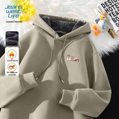 Мужская толстовка с капюшоном и флисовой подкладкой Jeanswest Life