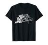 Eat Sleep Ski Repeat Funny Design for Ski Enthusiasts T-Shirt