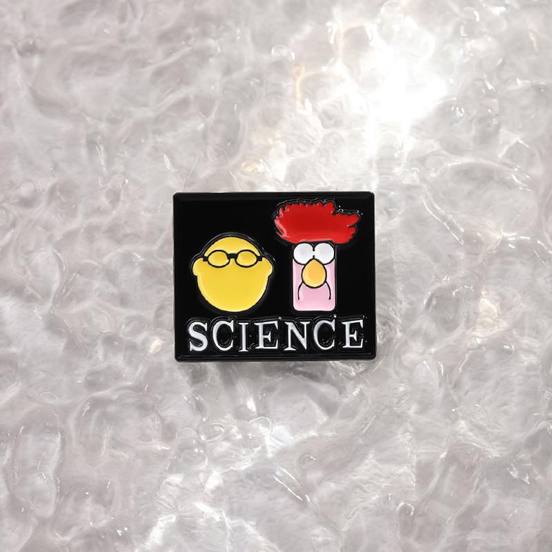 Alloy Cartoon Eyecatching Character Brooch Pin For Fashionable Clothing Bags And