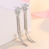 Lindon Copper Alloy Zircon Earrings Drop Earrings For Women Wedding Party Gifts