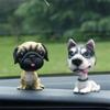 Decor Car Ornament Creative Shaking Head Dog Nodding Puppy Toys Car Shake Head Dog Bobblehead Dog