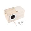 Wooden Bird Nest Wooden Bird House Parrot Breeding Box for Outdoor