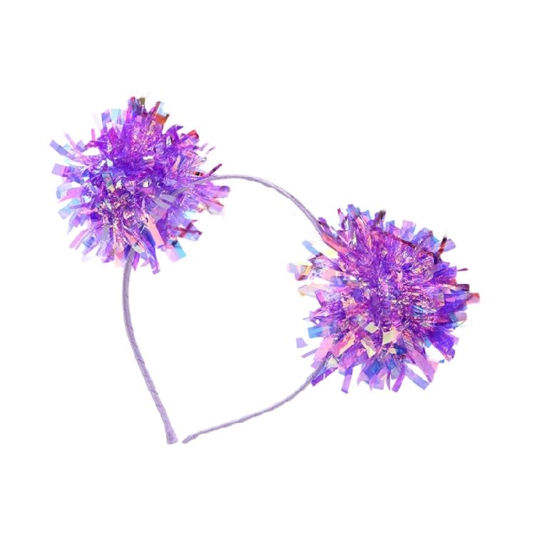 Регулируемый сверкающий головной убор, удобные повязки на голову, головной убор для вечеринки по случаю дня рождения для косплея и праздничных вечеринок