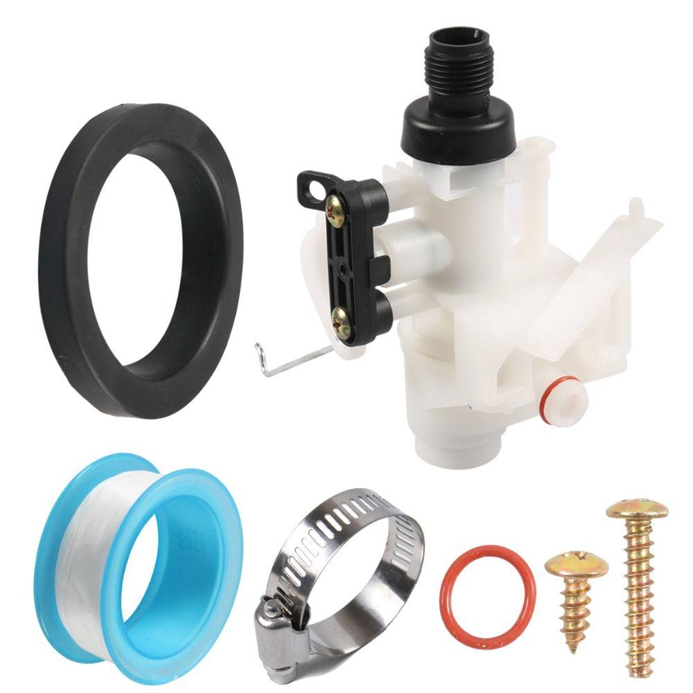 Precise Fit Flushing Repair Valves Anti Leak RV Toilet Parts Water Valve Replacement Kit Camper