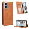 Flip Cover For Motorola G45 5G/G34 5G/G55/G35/G75 Leather Case [Flip Vintage Leather] Wallet Shockproof Durable Retro Phone Case
