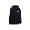Y-3 Ss22 Solid Logo Stripe Printed Long Sleeve Hoodie Jacket Men Jackets Black HG6072