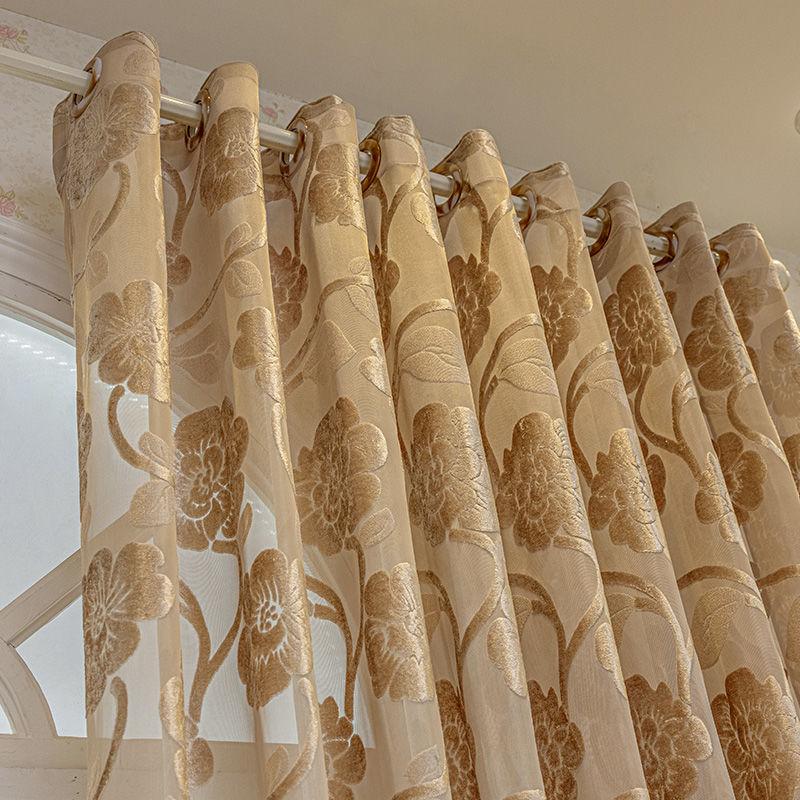 Европейский экран занавеска прозрачный балкон прозрачный занавеска окно экран затемнение гостиная спальня