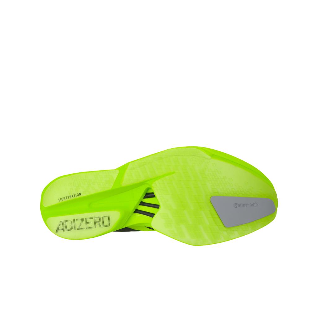 adidas Мужские кроссовки Adizero Adios Pro 4 Lucid Lemon Black Зеленый Core-Black Halo-Silver JR6364