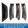 Крышка ручки передней двери салона автомобиля подходит для BMW X3 F25/ X4 F26 2011-2017 только для леворульной машины ручка двери