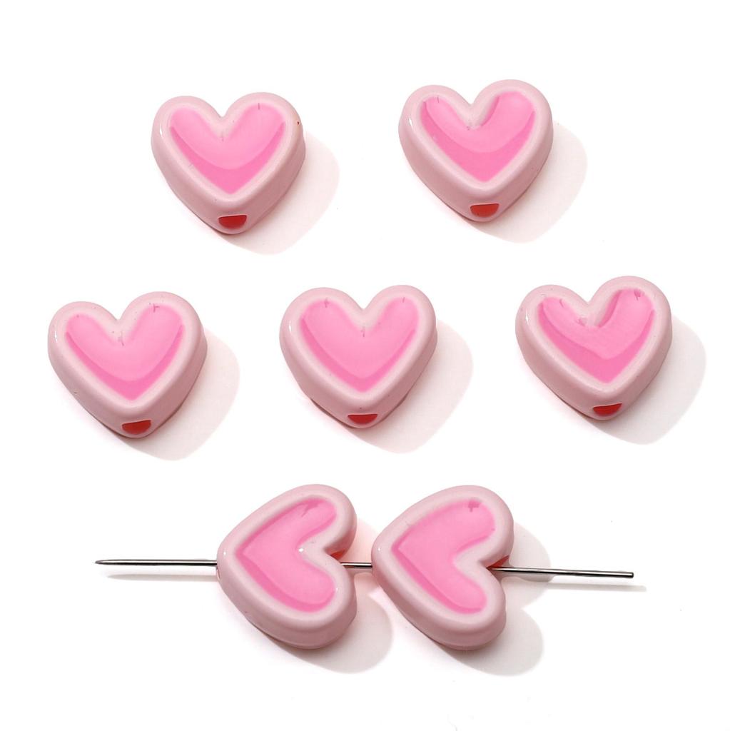 5/20 шт. Любовь Акриловые бусины Капля масла Макарон Серия Бусины для DIY Ручной работы Браслеты Ожерелья Изготовление ювелирных изделий