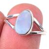 Кольцо из стерлингового серебра 925 пробы с натуральным австралийским опалом S.7 L4I12