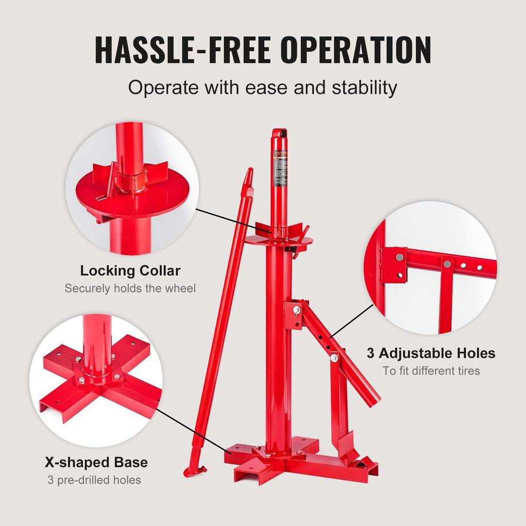 Portable Manual Tire Changer Bead Breaker Tool for Car Truck Motorcycle