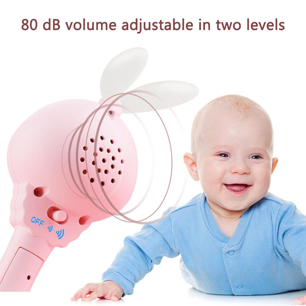 Baby Rattle Light Up Musical Rattle Toy Infant Baby Musical Sensory Sound Toys Musical Rhythm Stick