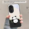 Милый и очаровательный панда Чехол для телефона из стекла For Honor X5 Plus X30 X9c Smart X5b X9a X30 Max X50i 30 Pro 50 Pro 70 90Smart 200 Lite